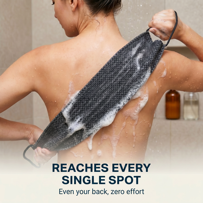 Ecovia Exfoliating Towel with Handle Strap
