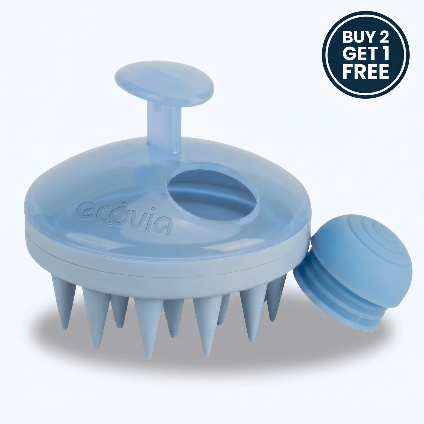 Ecovia ScalpCare – Exfoliating Scalp Scrubber