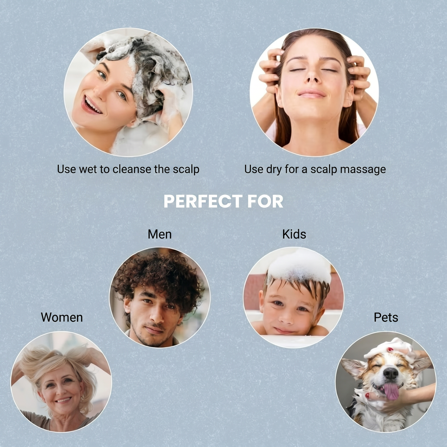 Ecovia ScalpCare – Exfoliating Scalp Scrubber