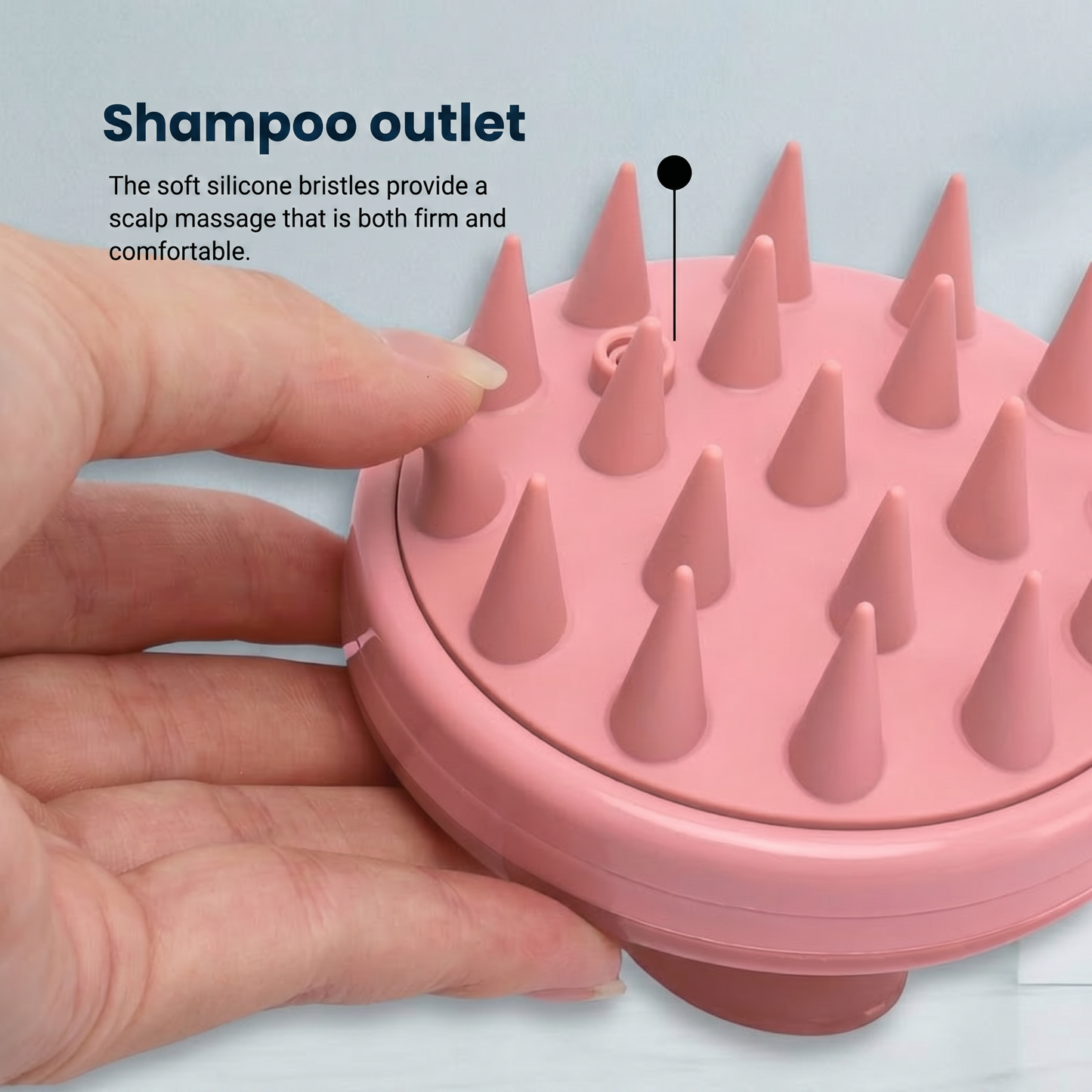 Ecovia ScalpCare – Exfoliating Scalp Scrubber